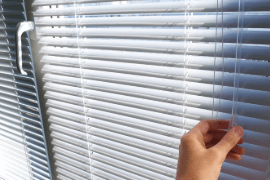 Persianas de PVC o aluminio